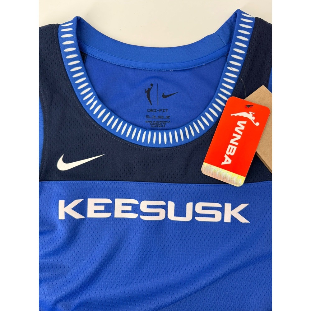 Nike Rebel Edition KEESUSK CONNECTICUT SUN Blue Jersey XS NWT
